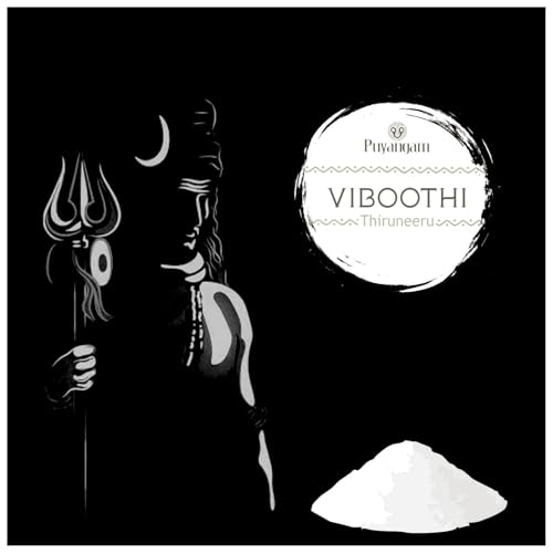 Image of Original and Pure Viboothi - Thiruneeru - Basma - Vibuthi - Naatu maatu Thiruneeru - Desi Cow (500, Grams)