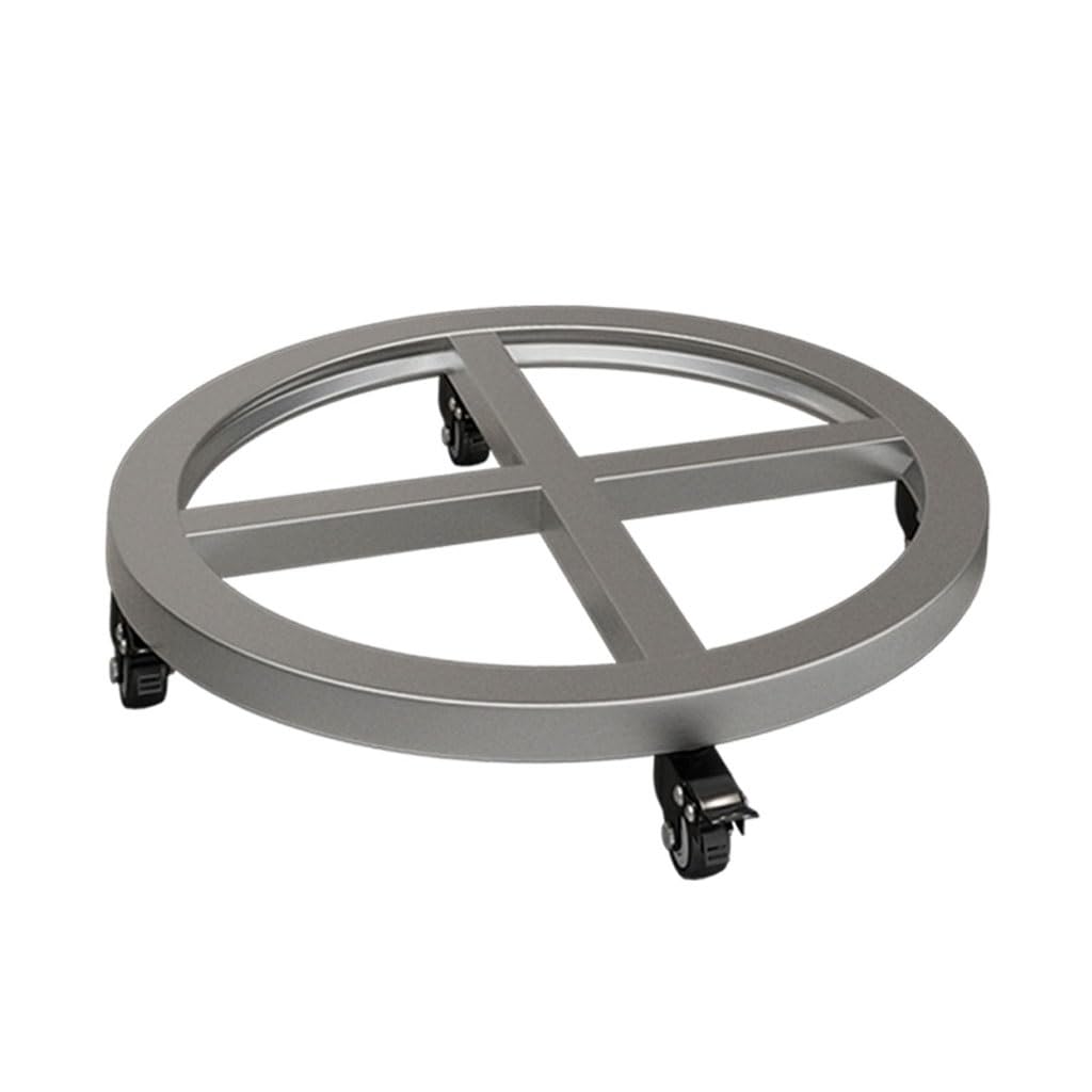 Support de pot de fleurs à roulettes anti-mal de dos pour déplacer les bacs lourds de 33cm