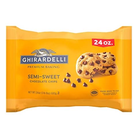 GHIRARDELLI Semi-Sweet Chocolate Premium Baking Chips Chocolate Chips for Baking, 24 OZ Bag Cover