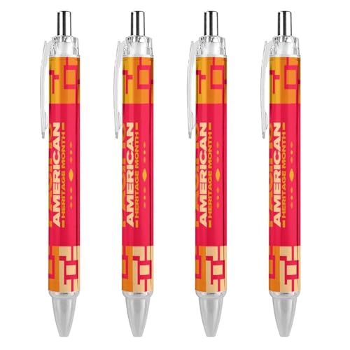 Bolígrafos de gel con punta fina de 0,5 mm y tinta negra de secado rápido, juego de 4