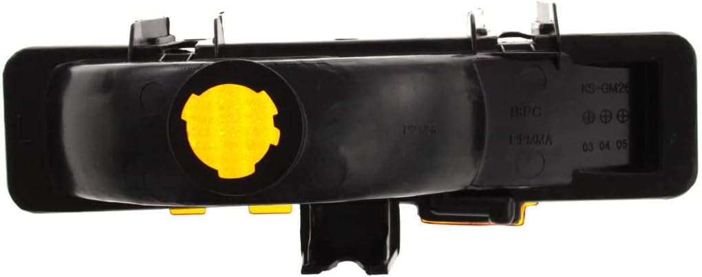 CarLights360 For Chevy S10/S10 Blazer 82-93 /GMC S15 Jimmy83-91/GMC Sonoma 91-93 Parking Signal Light Assembly Unit Driver Side GM2520109