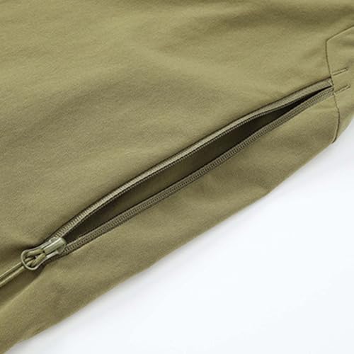 Men's Relaxed Fit Tactical Pants Lightweight Stretchy Casual Pants Breathable Straight Hiking Outdoor Sport Trousers 5