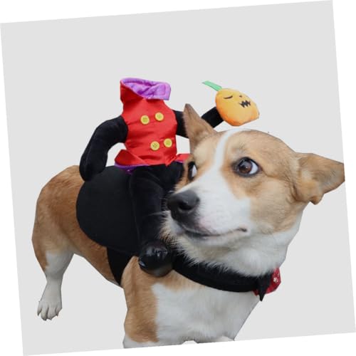 Disfraz Halloween Calabaza para Perro Mediano miniatura 4