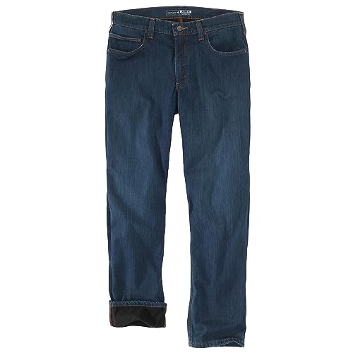 Carhartt mens Relaxed Straight Rugged Flex Lined Jean3