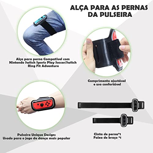 Switch Sports Game Accessories Bundle, 12 em 1 Kit Esportivo Familiar para Nintendo Switch & Switch