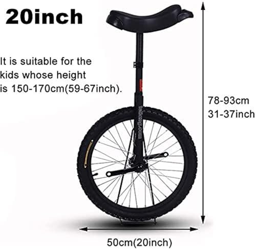 Monocycle adulte pour les trajets urbains et les spectacles sur scène, idéal pour les cascades et l'affichage des compétences
