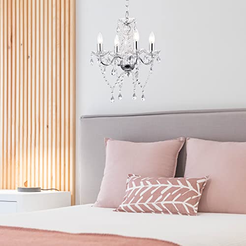 Lalula MINI CRYSTAL CHANDELIER 4 Light Candle Style Chandelier thumb #3
