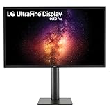LG Ultrafine™ OLED Monitor (27EQ850) – 27 inch 4K UHD (3840 x 2160) OLED Pro Display with Adobe RGB 99%, DCI-P3 99%, 1M:1 Contrast Ratio, Hardware Calibration, Multi-Interface, USB Type-C™ (PD 90W)