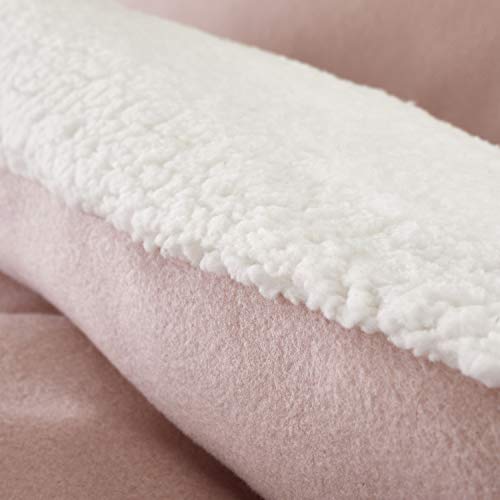 Catherine Lansfield Cosy Heart Double Dekbedset Blush - Afbeelding 5