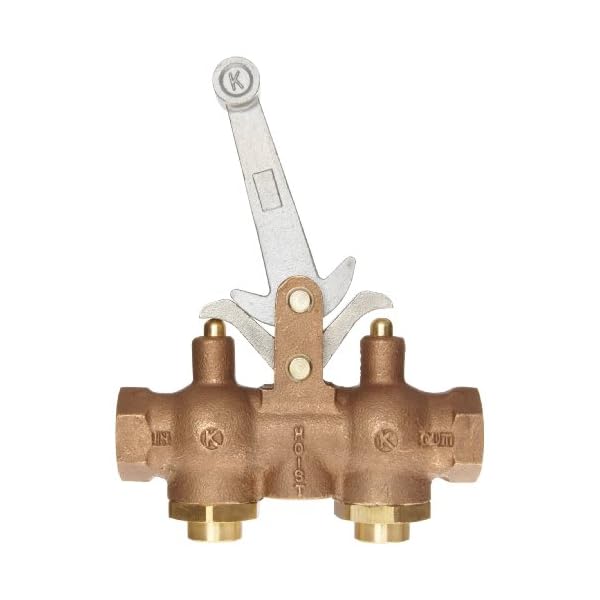 Kingston 303 Series Brass Hoist Control Valve, 1/2" NPT Female