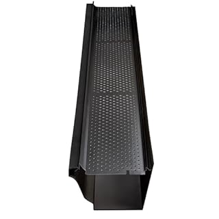 Alu-Rex Clip N Guard Rain Gutter Guard – Aluminum Gutter Protection – Made in North America – Keeps leaves, debris, snow, and ice out​ - 60 Feet​