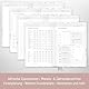 Häfft® Lehrer-Planer 2025/2026 A4 + Sweet Flowers Hardcover Lehrerkalender mit Wochenkalendarium, 226 Seiten, Stickern und mehr - nachhaltig & klimafreundlich