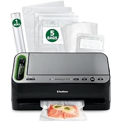 1 of FoodSaver V4400 2-in-1 Vacuum Sealer Machine with Automatic Vacuum Sealer Bag Detection and Starter Kit