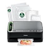 FoodSaver V4400 2-in-1 Vacuum Sealer Machine with Automatic Vacuum Sealer Bag Detection and Starter Kit