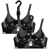 SHERCHPRY 2 Stück BH Mannequin mit Kleiderbügel aus Kunststoff Kleine Schaufensterpuppe zur BH Präsentation für Bekleidungsgeschäfte und Unterwäscheläden