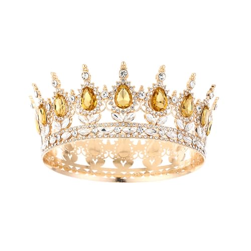 Sparkling Rhinestones Crowns for Women Prom Event Headpieces Costume Hair Accesories for Prom Event and Theme Parties Costume Cr