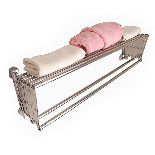 Rack de serviettes extensible LWX pour résoudre le manque de place de séchage mural