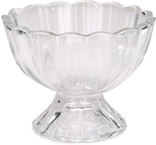 Image of Afast Serving Glass Bowl, Set of 6 With Self Dn04, Clear, 200 Ml