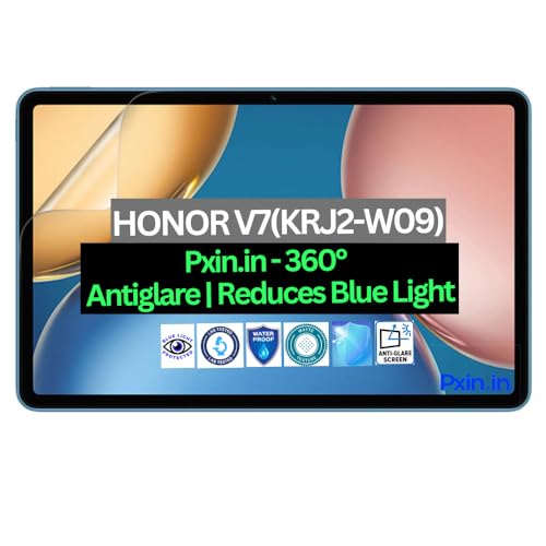 Image of Pxin Tablet Anti Bluelight and Anti Glare Screen Guard compatible with HONOR V7(KRJ2-W09) | BLUVLightblock Tech | Scratch Proof | Prevents bluelight | Eye Protection | No Dry Eyes
