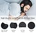 Forzacx Anti Snore Chin Strap - Breathable Chin Strap Snoring Solution, Effectively Reduce Snoring, Non-Stick Hair, Don't Fade - Black
