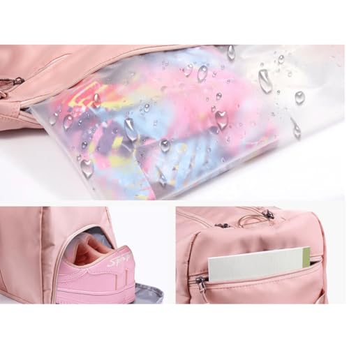 Womens Duffel Bag for Travel – Large, Durable, and Stylish Duffle Bag for Travel (Pink)3