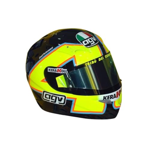 Valentino Rossi HELMET 1/5 VR46 MINI HELMETS,UNISEX,MULTI,One Size