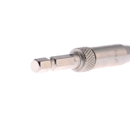 Miniatura 5 de HSS - Juego de 4 brocas para bisagra autocentradora, 14 pulgadas, cambio rápido, vástago hexagonal para carpintería, carpintería de armario, ventana