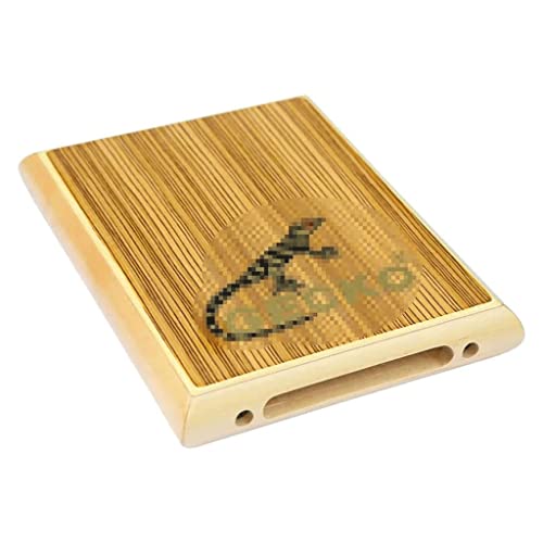 Tambor de mano plano de madera LIOONS con funda de transporte miniatura 5