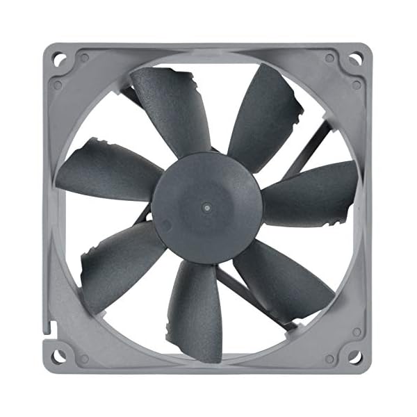 Noctua NF-B9 redux-1600 - Ventilador de PC, 9,2 cm, Negro, Gris, 1,32W, 0,11A) - Image 3