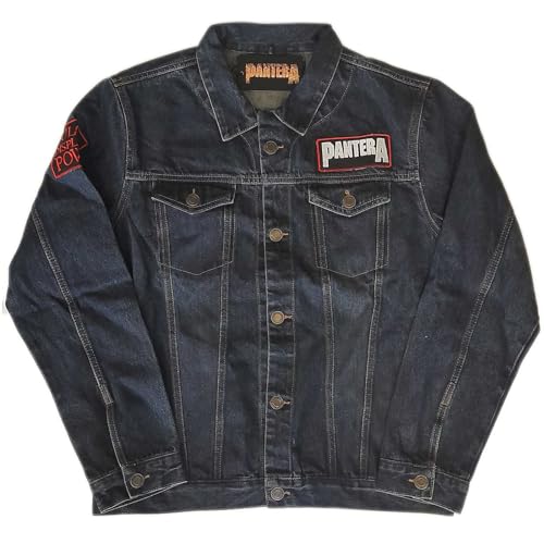 Pantera Men's Vulgar Display of Power Denim Jacket | Officially Licensed Merchandise