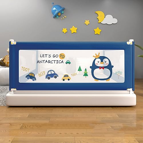Barandillas para cama para niños anticaídas con elevación vertical sin ruidos 2