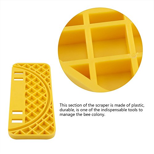 Garosa Uncapping Holder, Plastic Honey Bucket Nest Frame Shelf Nest Spleen Bee Hive Scraper Tool, Beekeeping Scraper Flat Equipment for Beekeeper - Image 6