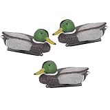 HTI-Living Schwimm-Ente 3 Stück Kunststoff