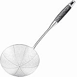Spider Strainer Skimmer Spoon Ladle for Cooking and Frying,Stainless Steel Kitchen Utensils Wire...