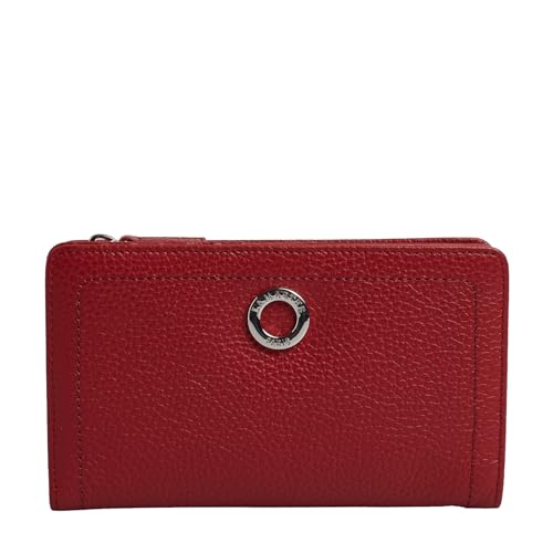 Porte-monnaie en cuir idéal pour sac à main LAMARTHE PARIS rouge