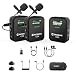 Produktbild Moman Ansteckmikrofon Kabellos, C2X 2,4 GHz Lavalier Mikrofon Wireless System bis zu 100m für DSLR Kamera Camcorder Canon Sony Nikon Smartphone Laptop