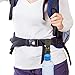 Yetene Water Bottle Clip Holder for Backpack Belt Hiking, Clip for Bottle Hanger Hanging Buckle Nylon Plastic Outdoor Camping Traveling Mountaineering, 3 Colors (12 Pieces)