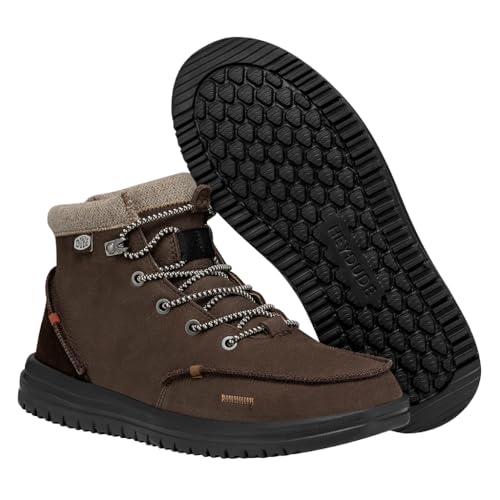 HEYDUDE HEYDUDE Men's Classic Bradley Boot Brown 1 9 Medium