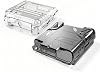 Funda protectora para Anbernic RG34XXSP, funda de silicona TPU protectora antigolpes y antiarañazos para consola retro de mano RG 34XXSP (Transparente negro) por Generic 8