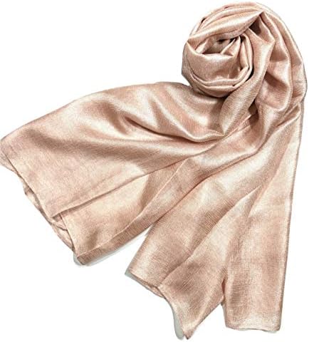 Solid Color Silk Feel Long Scarves