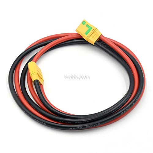 XT90-S Anti-Spark Female to XT90 Male Plug Extension Wire Cable for RC Hobby Battery Charging
