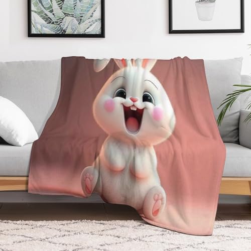 Couverture de canapé lapin pour des soirées cocooning chaleureuses - 3