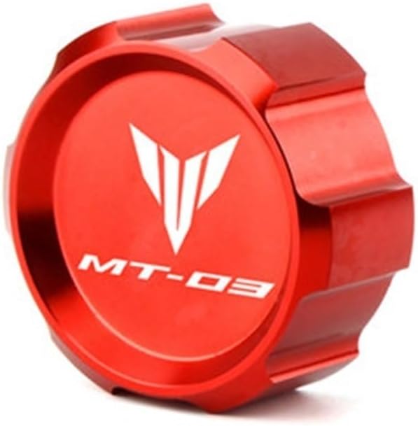 Motorcycle Oil Cup Cap Front & Rear Brake Fluid Cylinder Master Reservoir Cover Cap for MT03 MT-03 MT 03 2015 2016 2017 2018 2019 2020 2021