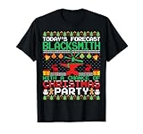 Photo Gallery blacksmithing blacksmith christmas party xmas ugly style maglietta Photo Gallery blacksmithing blacksmith christmas party xmas ugly style maglietta