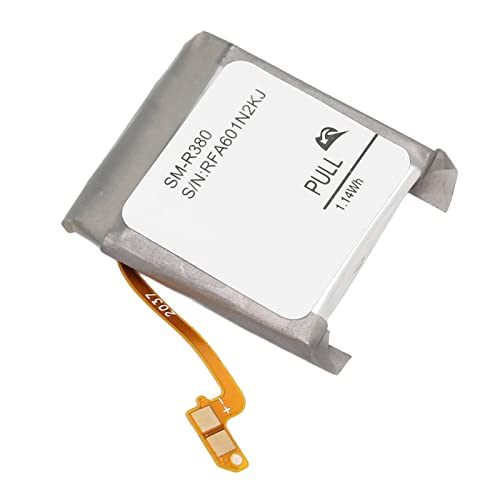 Batería de Repuesto para Reloj, EB BR380FBE Protección de Voltaje de Batería Celda de Batería de Iones de Litio para Mantenimiento para Gear 2 Neo SM R381
