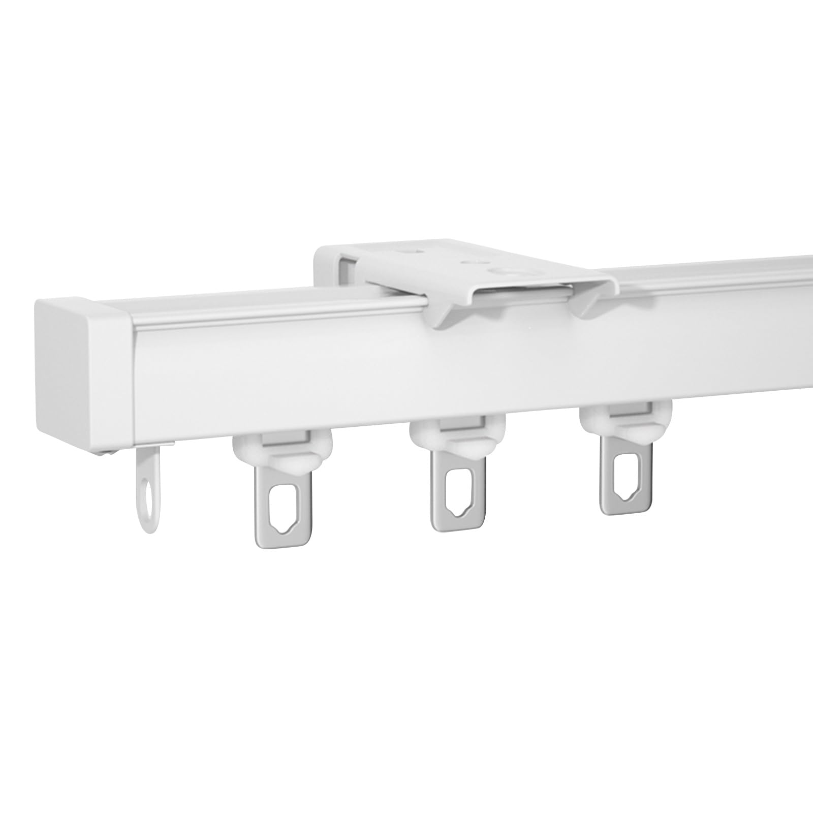 Rail De Rideau Silencieux (1 M - 6 M) - Rail Pour Rideaux Séparateur De Pièces À Montage