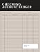 checking account ledger book large print: Payment Record and tracker log book, 8.5x11 inch, Simple Accounting Ledger for bookkeeping, Payment Record ... Register Notebook (Brighter Print design)
