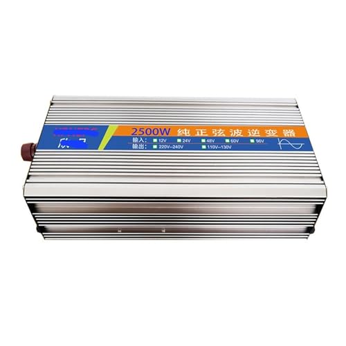 Onduleur solaire camion alimentaire 2500W convertisseur 12V 48V 220V