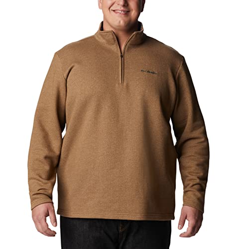 Image of Columbia Men's Big Great Hart Mountain III Big & Tall Half Zip