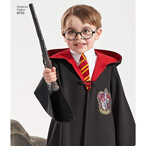 Simplicity 8723 Harry Potter Cosplay And Halloween Costume Sewing Pattern, Kids Teens And Adult Sizes Xs-Xl #TOP3